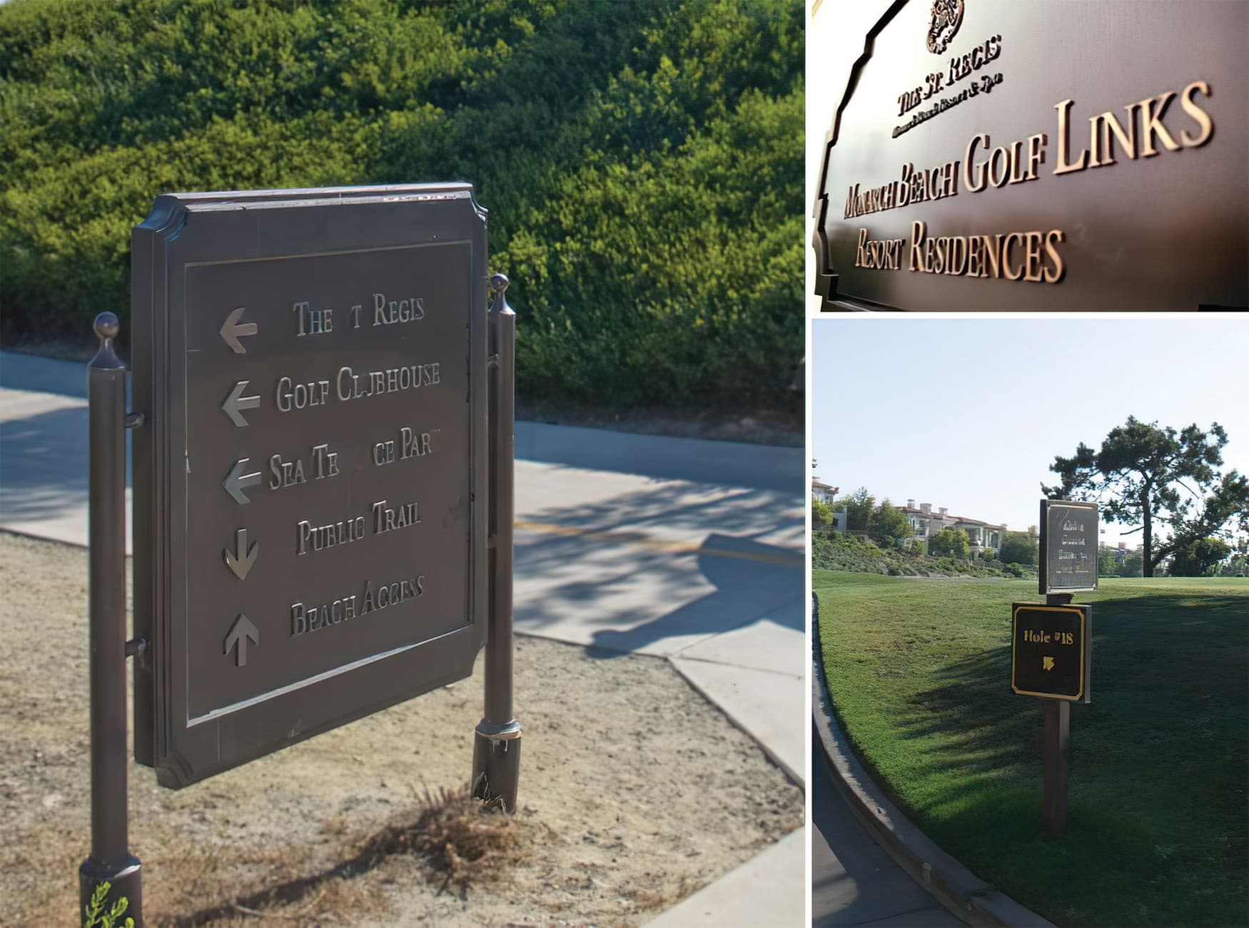 Monarch Beach Masterplan. City of Dana Point, California. Civic Design, Residential Community Signage, Park Wayfinding & Signage.