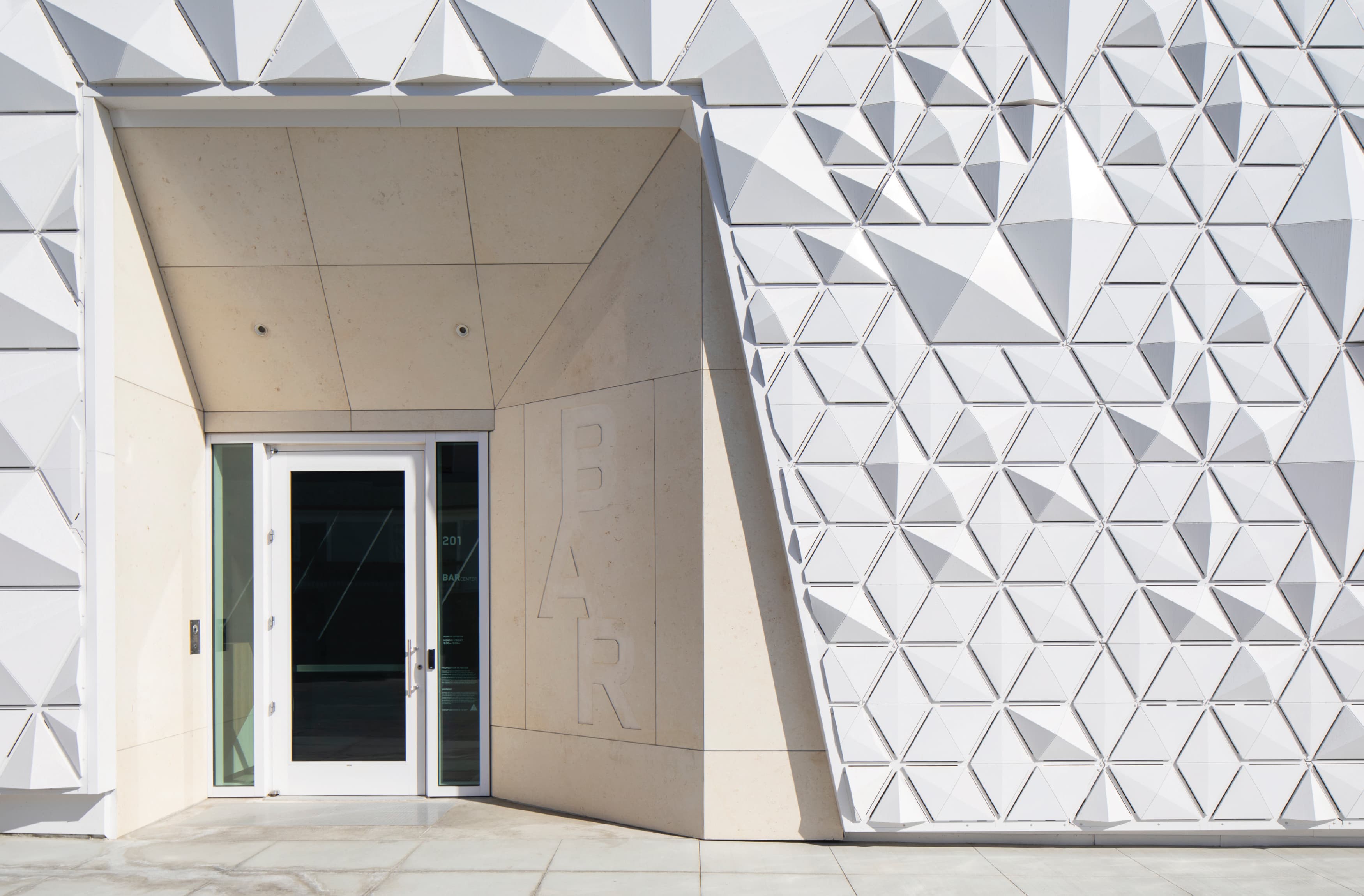 Image of the entrance of the BAR Center at the Beach in Venice, California.