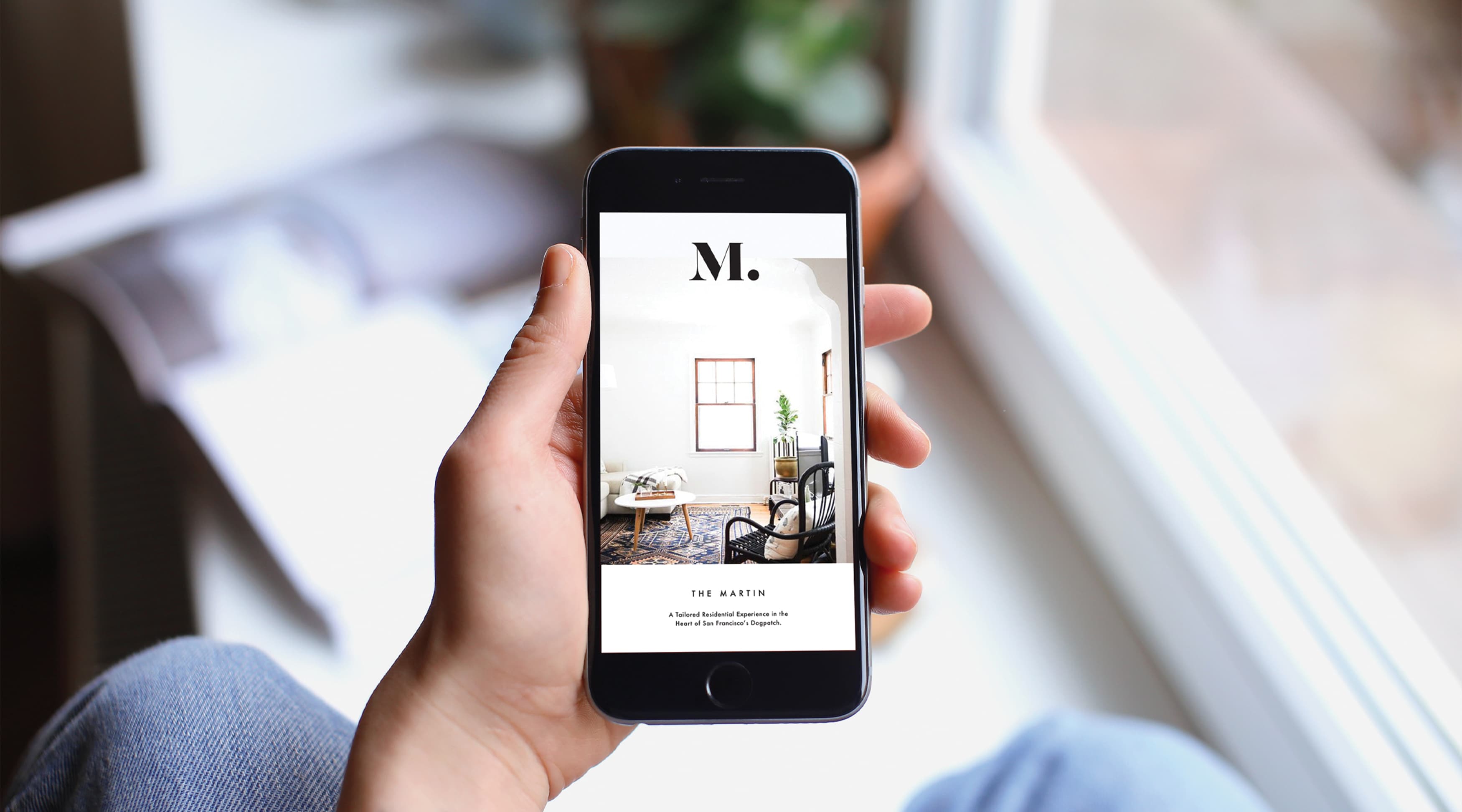 The Martin, San Francisco, Multi-Family Residential and Hospitality Mobile Branding Digital Integration