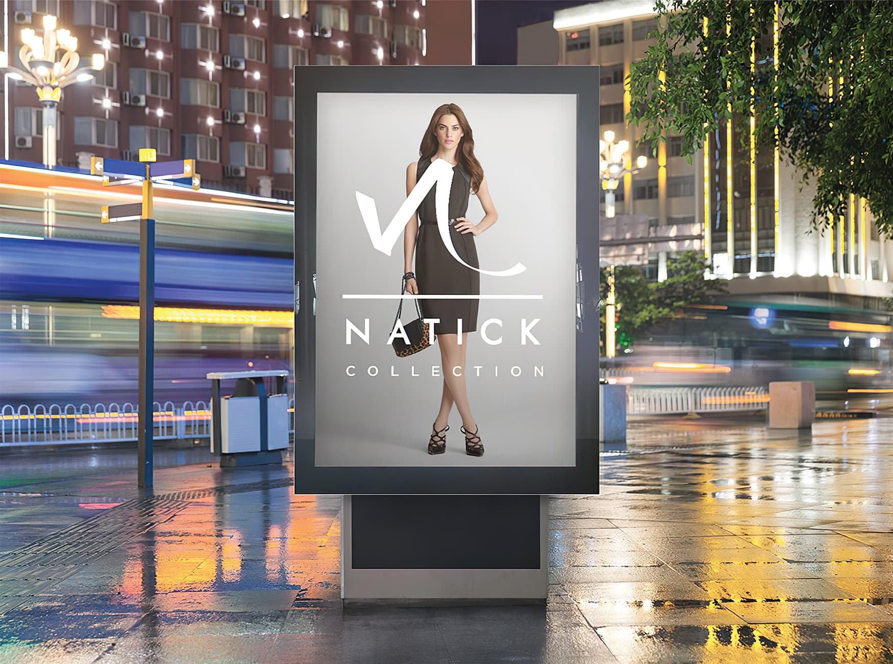 Natick Collection, New England's largest mixed-use retail destination, commissioned RSM Design to create a brand identity as well as a placemaking, identity, and wayfinding features. Branding and Visual Identity.