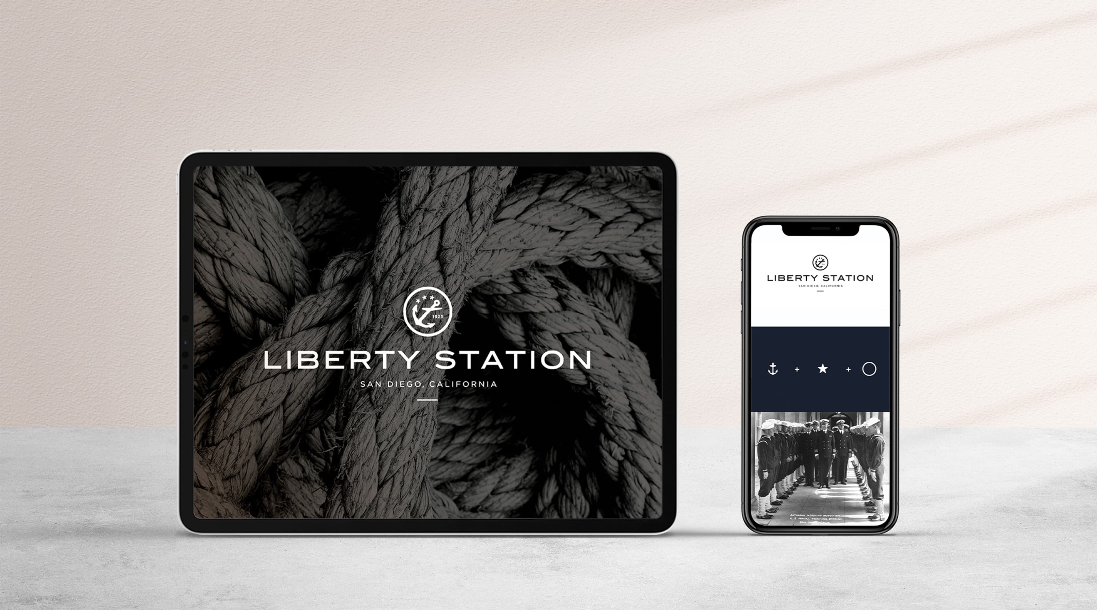 Liberty Station, San Diego, mixed-use project digital branding