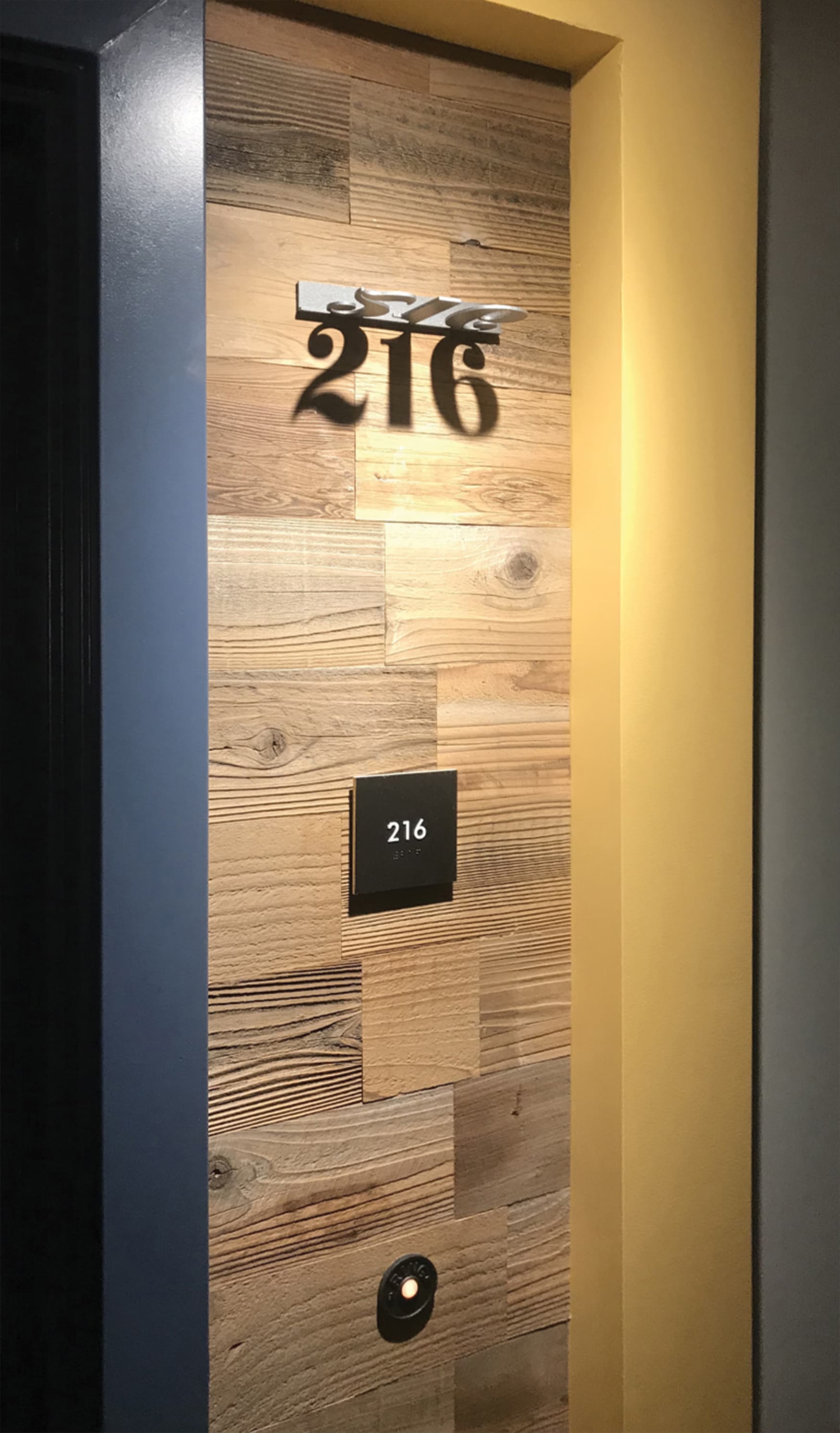 The Martin, San Francisco, Multi-Family Residential and Hospitality Room-Identity Signage