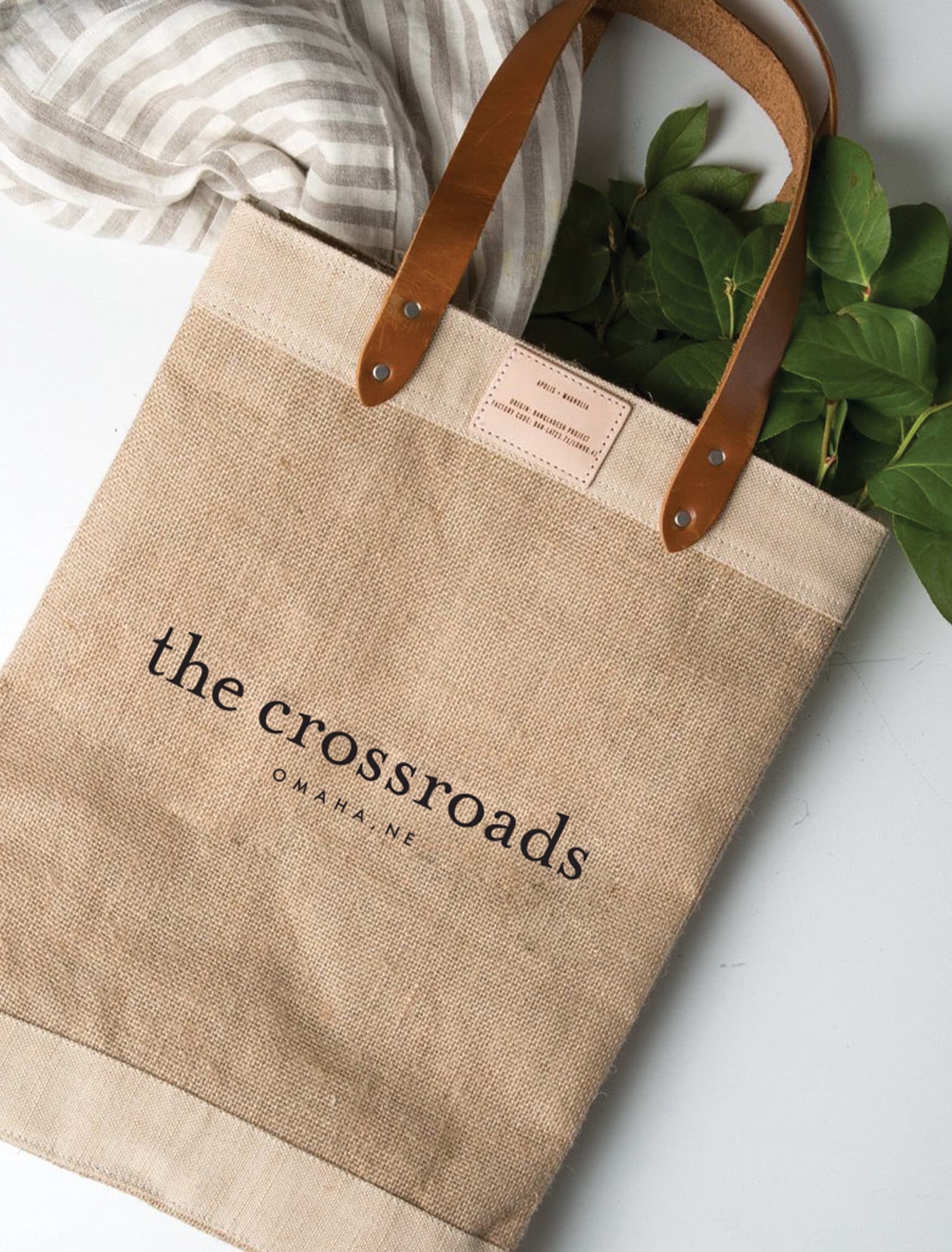The Crossroads, a mixed-use development located in Omaha, Nebraska. Branding and Logo Design.