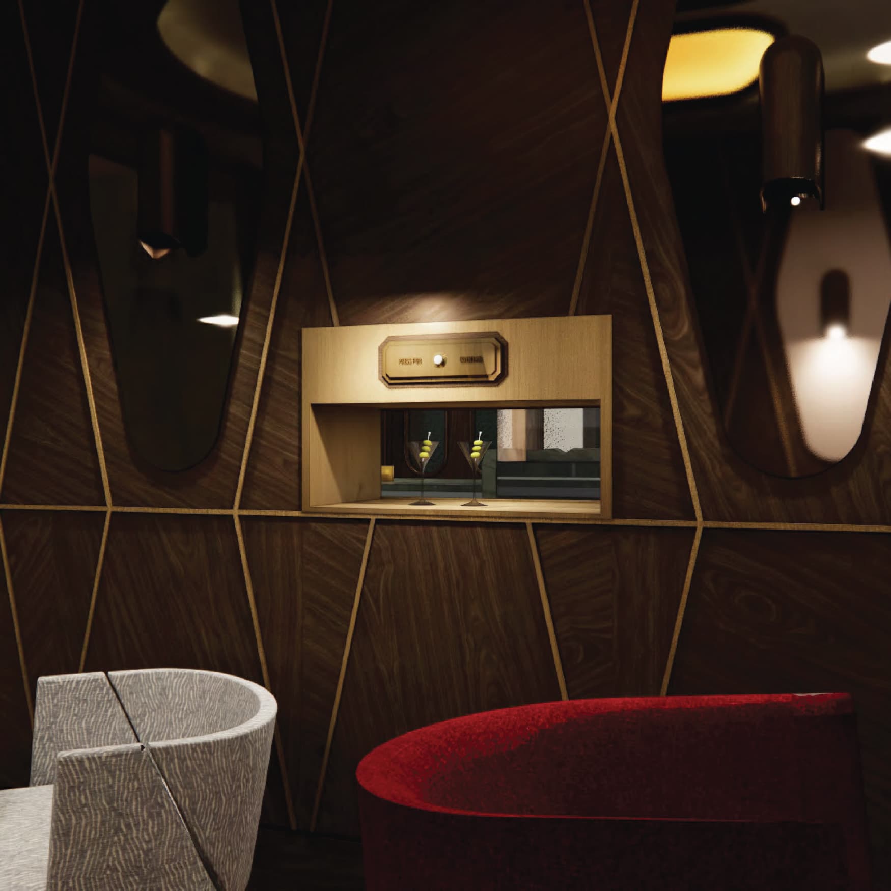 Image of the interior of CW Prime at the St. Regis Longboat Key Resort