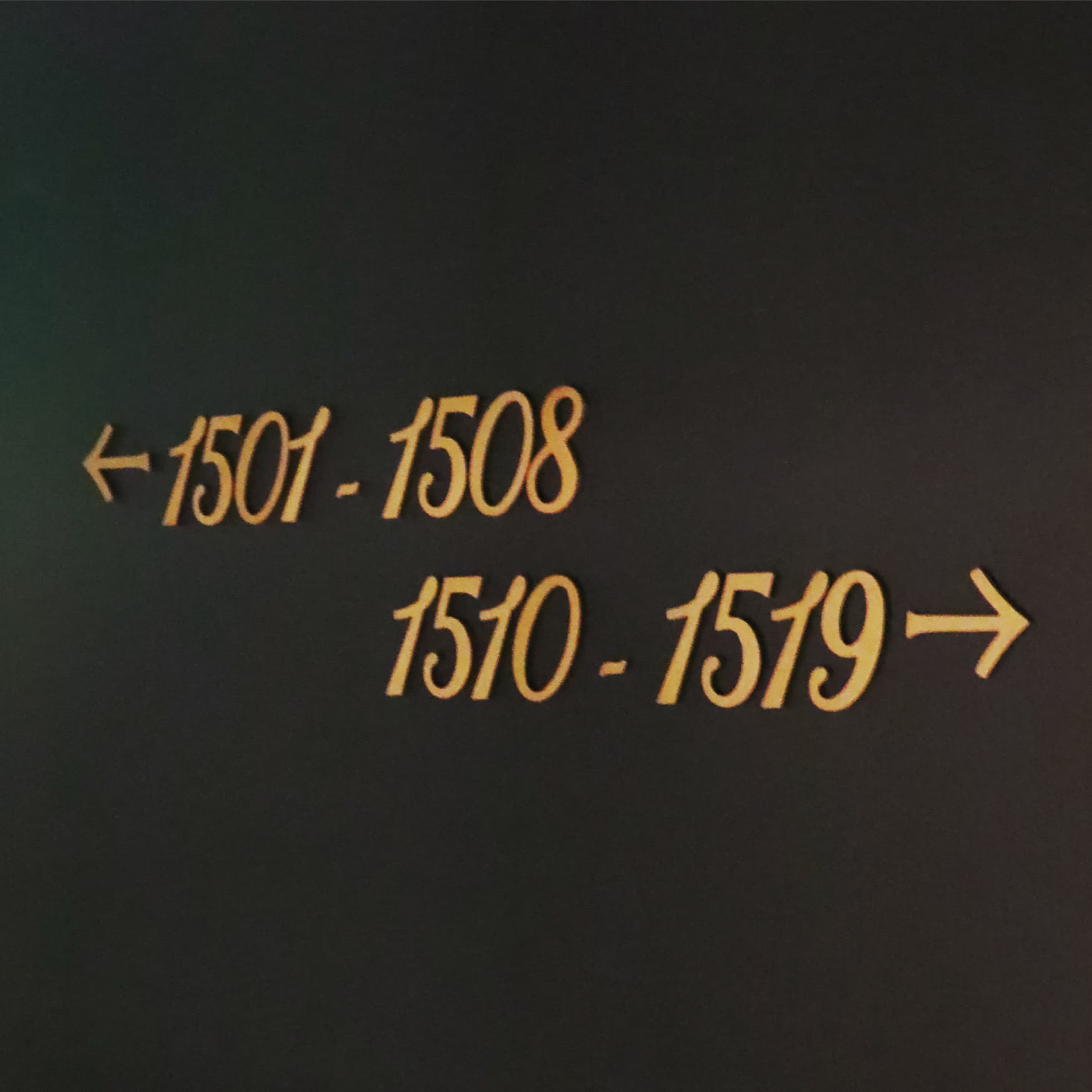 Detail image of the directional room identity signage at Hotel Swexan designed by RSM Design. 