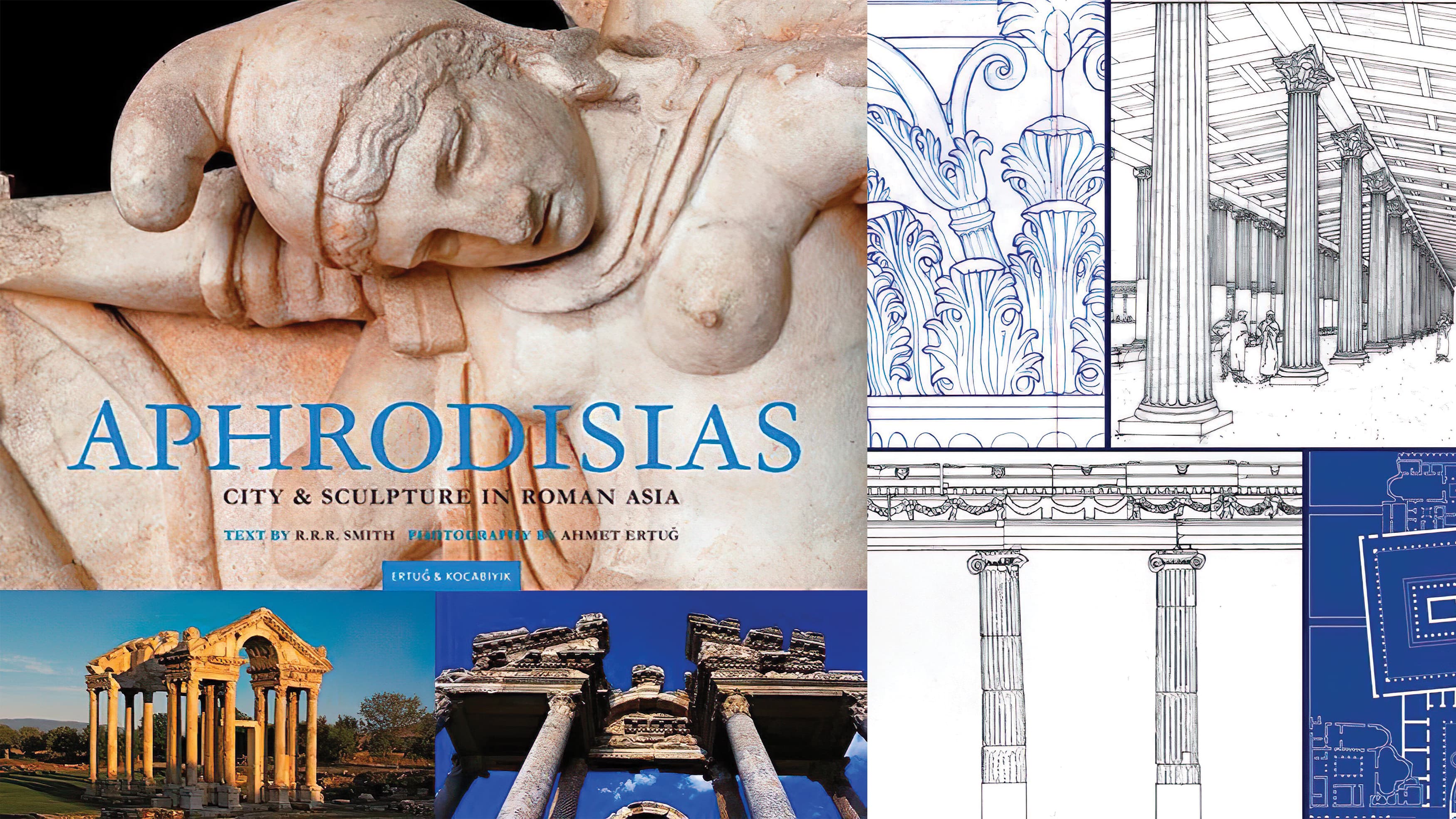 Publication of Aphrodisias in Turkey, in which drawings by Harry Mark were featured