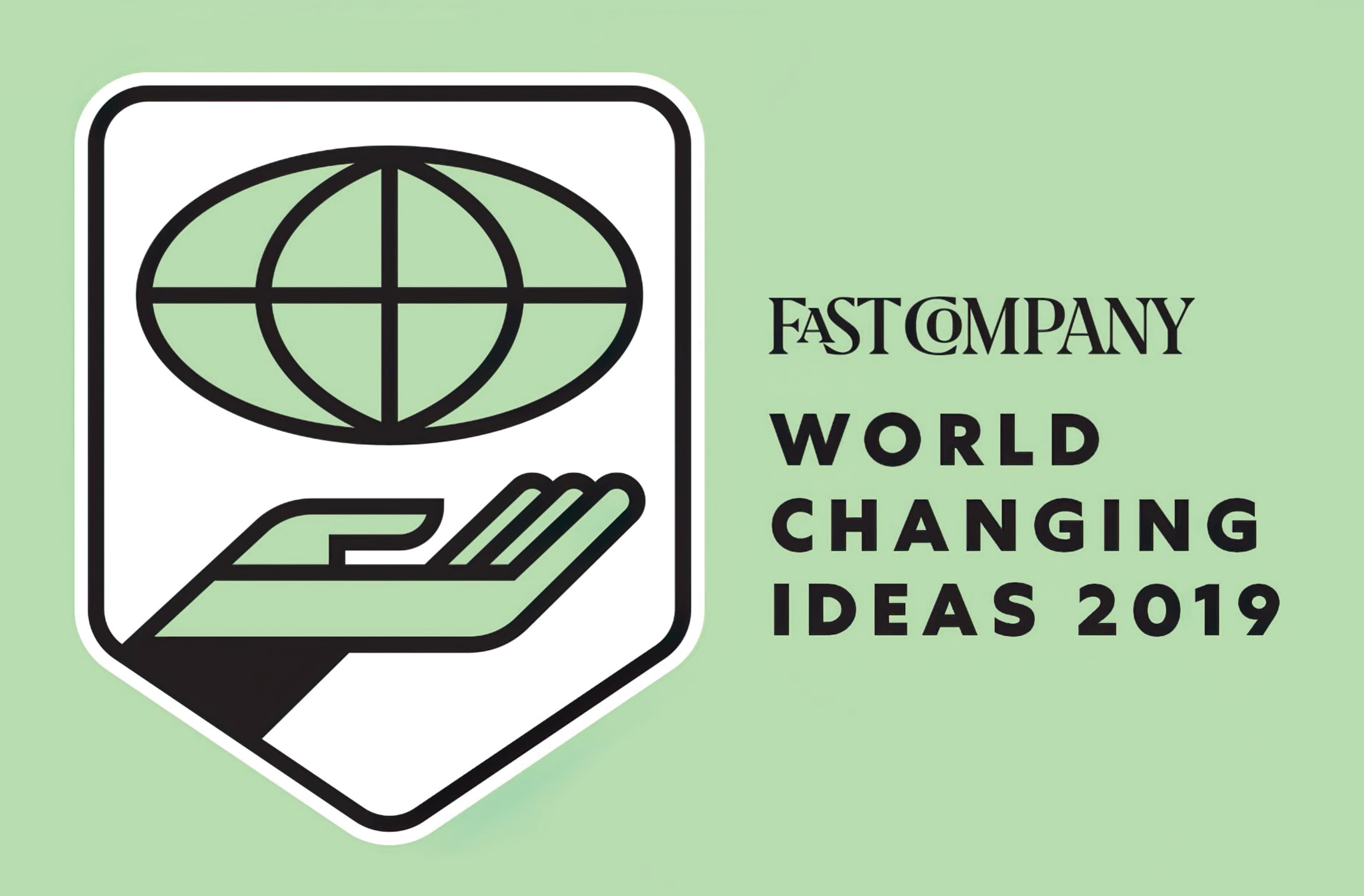 Changing Ideas is one of Fast Company’s major annual awards programs and is focused on social good, seeking to elevate finished products and brave concepts